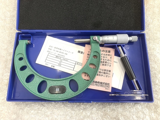 新潟精機 MC105-100 マイクロメーター（外側） の画像 1枚目