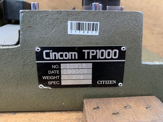 シチズン TP1000 Tool Presetter Image 4