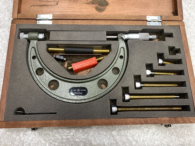 ミツトヨ OMC 0-150W (104-101) マイクロメーター（外側） の画像 1枚目