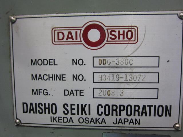 大昌精機 DDG-380C その他 の画像 2枚目