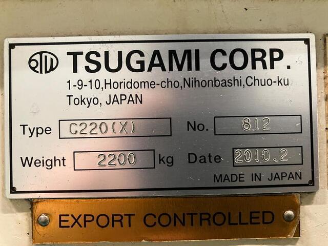 TSUGAMI C220(X) NC Lathe Image 2