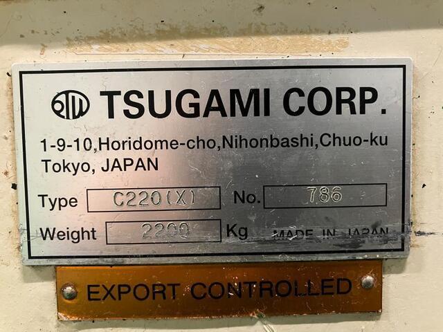 TSUGAMI C220(X) NC Lathe Image 2