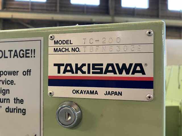 滝澤鉄工所 TC-200 NC旋盤 の画像 2枚目