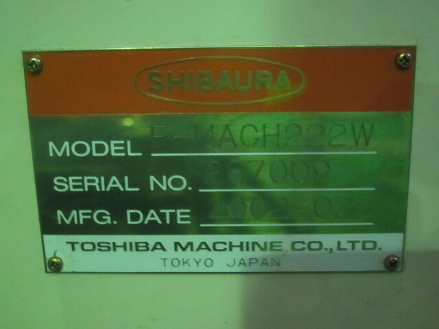 TOSHIBA MACHINE F-MACH222W NC Vertical Milling Machine Image 2