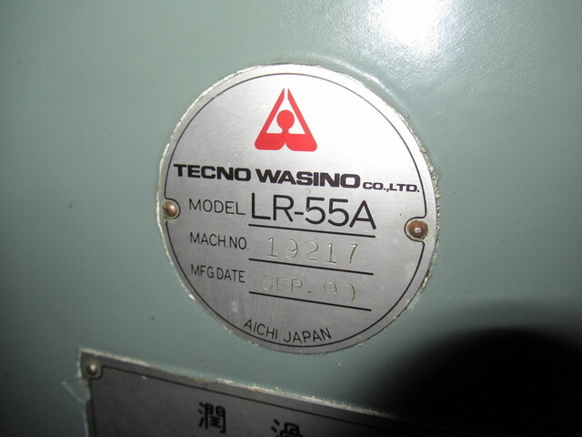 TECNO WASINO LR-55A Lathe Image 3