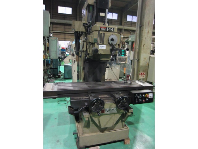 ワシノ機械 BM-144 立型フライス盤 の画像 1枚目