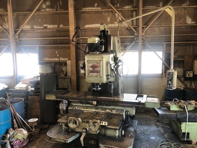 武村鉄工所 ナルタキNO6 Vertical Milling Machine Image 1