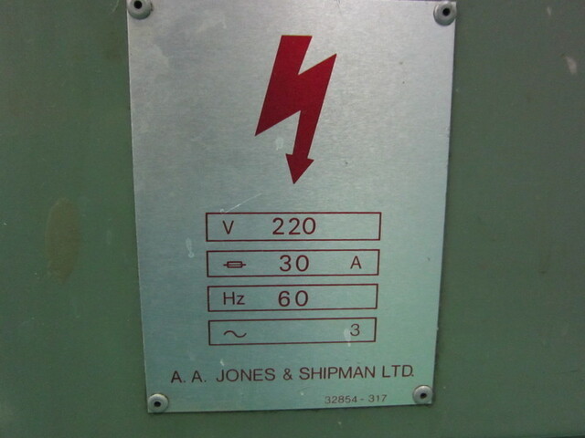 JONES & SHIPMAN 540AP Forming Grinder Image 4