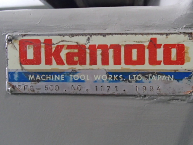 Okamoto Machine Tool Works PFG-500 Forming Grinder Image 2