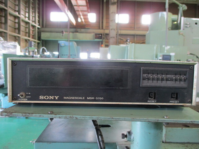 大隈鉄工所 GI-20M 内面研削盤 の画像 7枚目