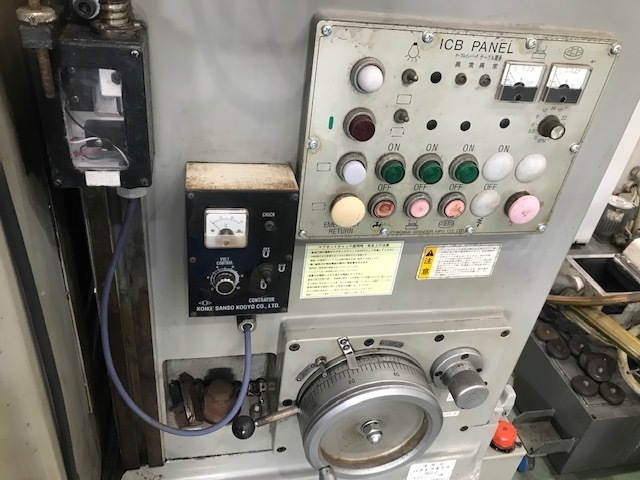 市川製作所 ICB-603 ロータリー研削盤 の画像 3枚目