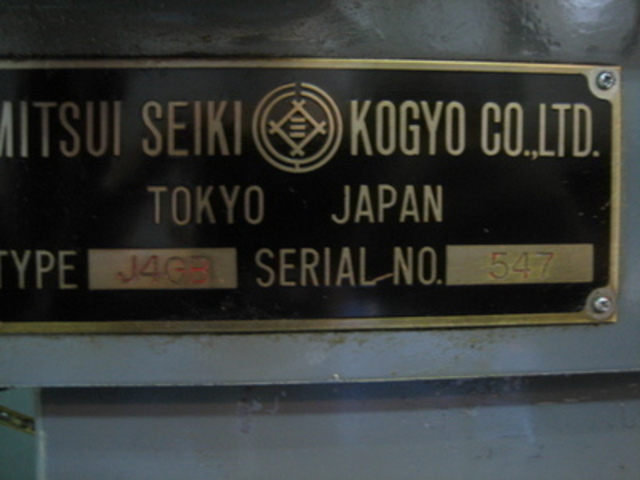 MITSUI SEIKI KOGYO J4GB Honing Machine Image 3