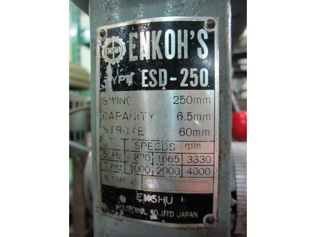 ENSHU INDUSTRIAL ESD-250 Desktop Drilling Machine Image 2