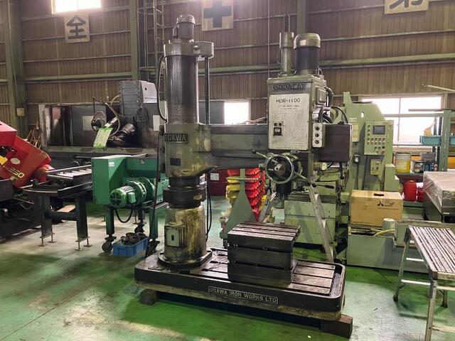 Ogawa Iron Works HOR-1100 Radial Drilling Machine Image 1