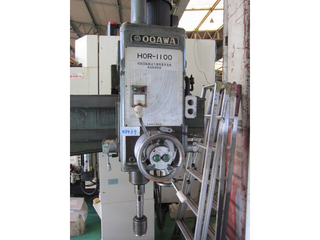 Ogawa Iron Works HOR-1100 Radial Drilling Machine Image 3