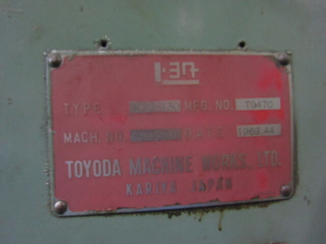 豊田工機 GC12-130 ラップ盤 の画像 2枚目