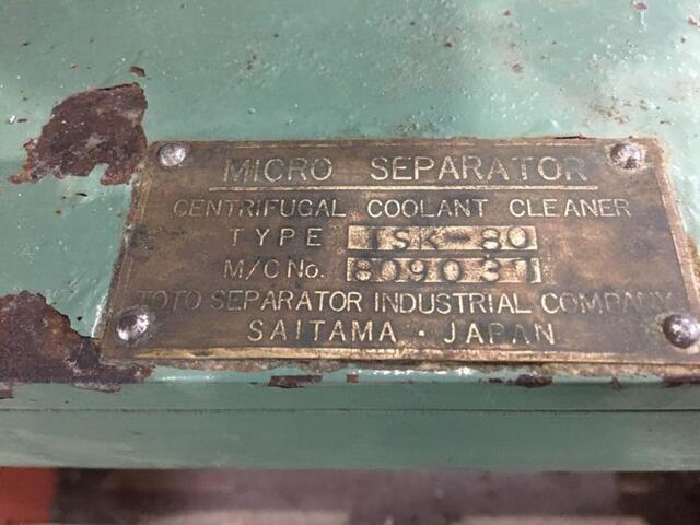TOUTO SEPARATOR TSK-80 Coolant Device Image 2