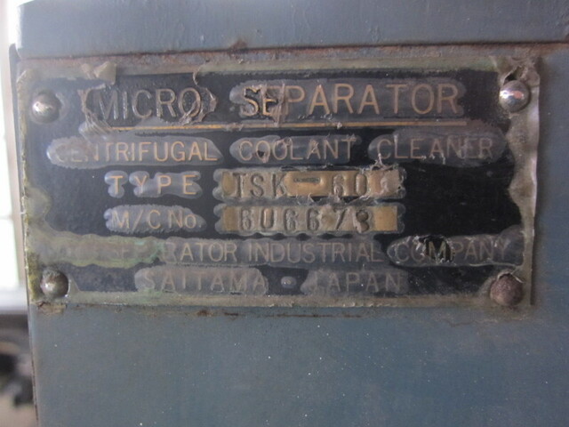 TOUTO SEPARATOR TSK-60 Coolant Device Image 2