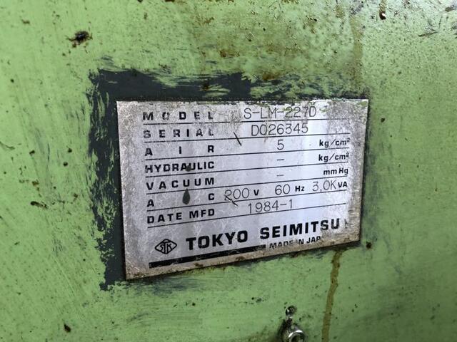 TOKYO SEIMITSU S-LM-227D Others Image 2