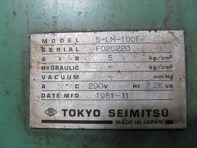 TOKYO SEIMITSU S-LM-100F Others Image 2