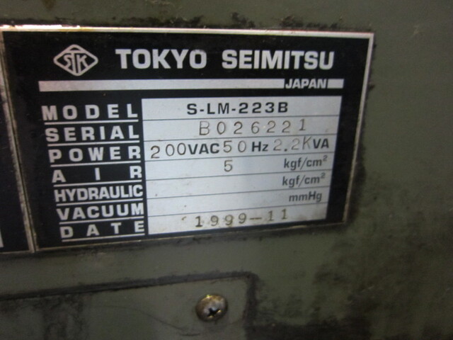 TOKYO SEIMITSU S-LM-223B Others Image 2