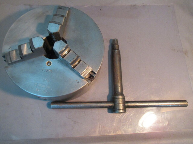  MS#6 Lathe Chuck Image 1