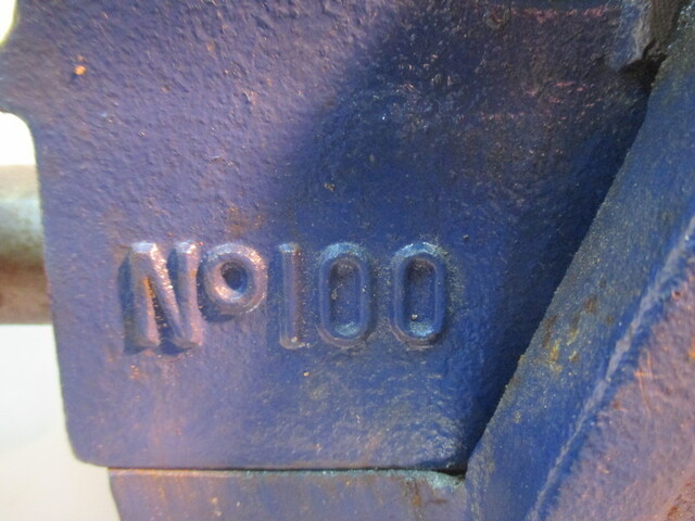 ナベヤ NO100 万力 の画像 3枚目