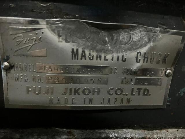 FUJI JIKOH SFAH300x600A Magnet Chuck Image 2