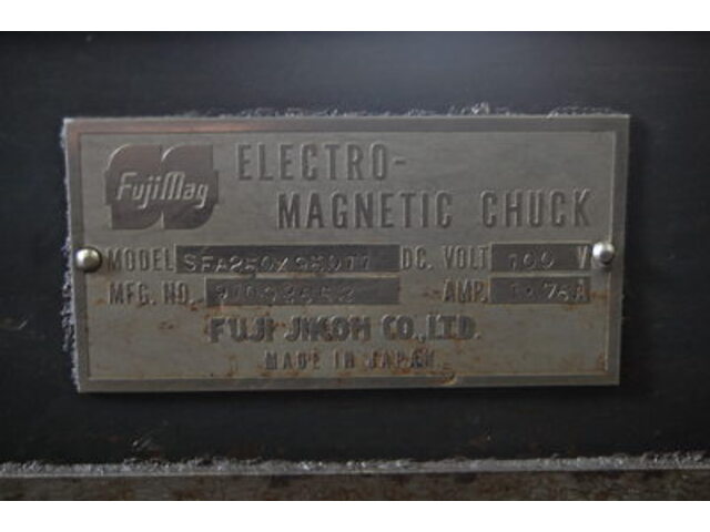 FUJI JIKOH SFA250ｘ950T1 Magnet Chuck Image 2