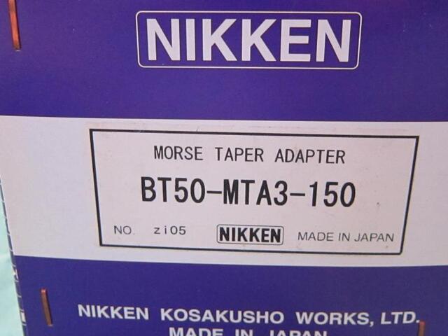 NIKKEN KOSAKUSHO WORKS BT50-MTA3-150 Others Image 3
