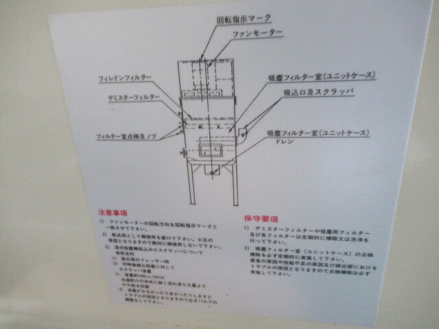 不二プラント工業 FCW-404 集じん機 の画像 3枚目
