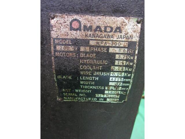 AMADA HFA-300 Band Saw Image 2