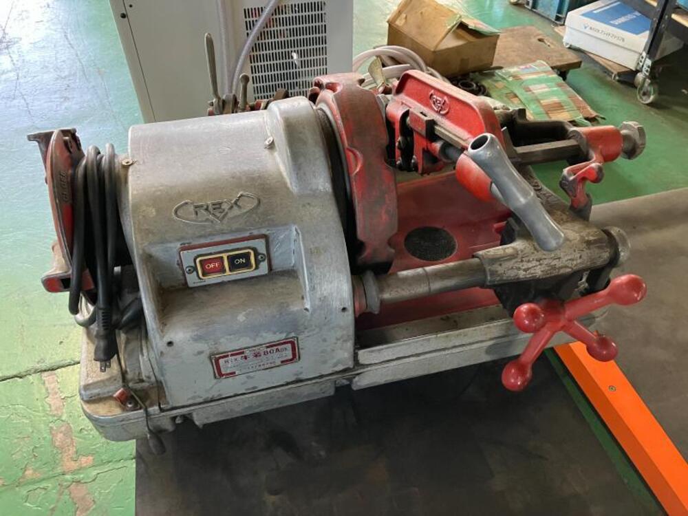 REX INDUSTRIES REX牛若80ADX Pipe Threading