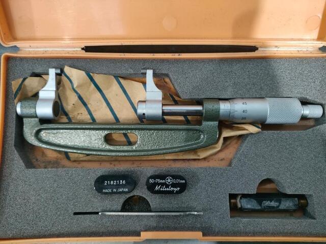 Mitutoyo OMP-75W(143-103) Micrometer (Outer) Image 1
