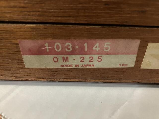 Mitutoyo OM-225 Micrometer (Outer) Image 2