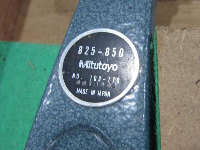 Mitutoyo OM-850(103-170) Micrometer (Outer) Image 2