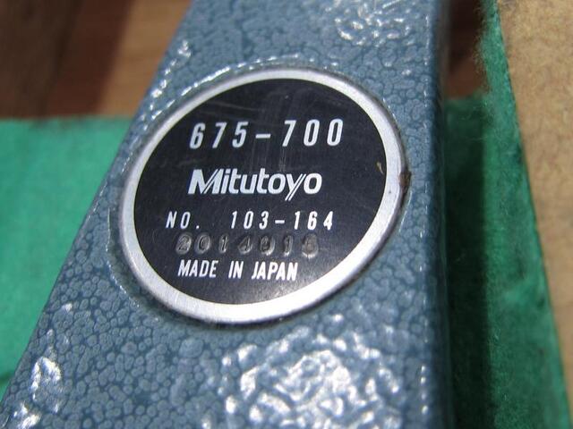 Mitutoyo OM-700(103-164) Micrometer (Outer) Image 2