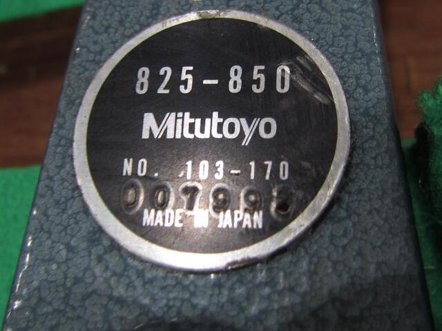 Mitutoyo OM-850(103-170) Micrometer (Outer) Image 2