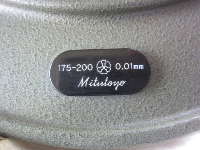 Mitutoyo OM-200(103-144) Micrometer (Outer) Image 3