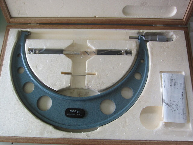 Mitutoyo OM-275(103-147) Micrometer (Outer) Image 1