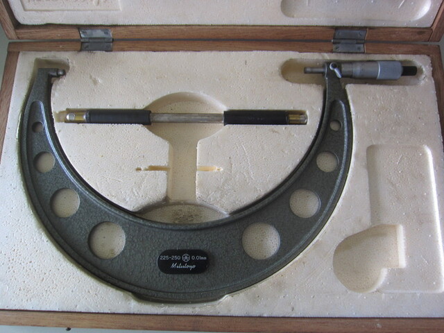 Mitutoyo OM-250(103-146A) Micrometer (Outer) Image 1