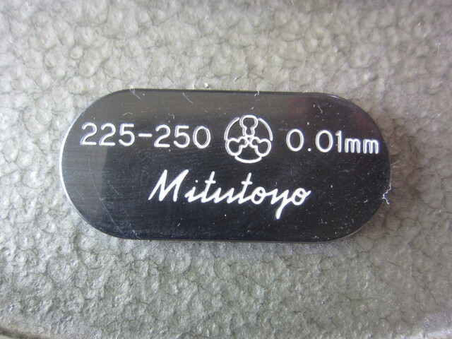 Mitutoyo OM-250(103-146A) Micrometer (Outer) Image 3