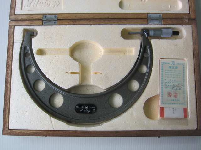 Mitutoyo OM-225(103-145A) Micrometer (Outer) Image 1