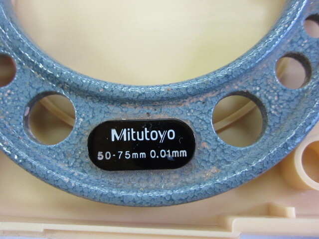 Mitutoyo OM-75(103-139) Micrometer (Outer) Image 3