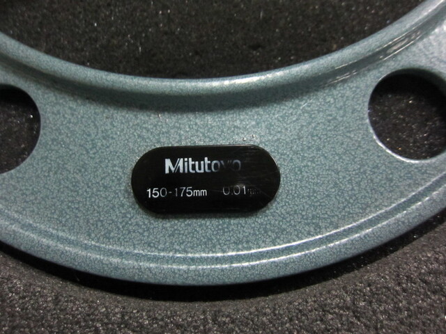 Mitutoyo OM-175(103-143) Micrometer (Outer) Image 2