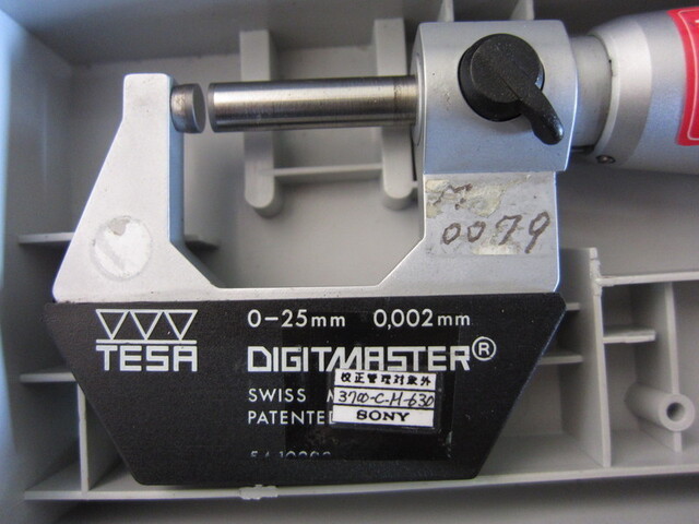 tesa DIGITMASTER マイクロメーター（外側） の画像 2枚目