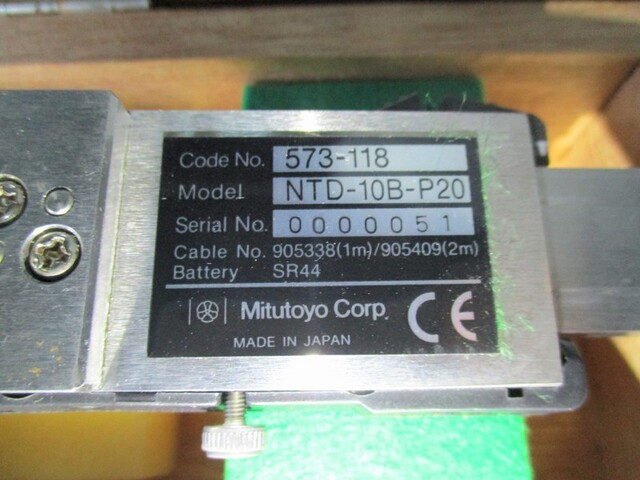 Mitutoyo NTD-10B-P20 Others Image 3