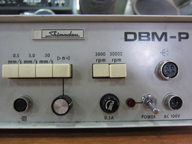 島津製作所 DBM-P その他測定ゲージ関連 の画像 5枚目