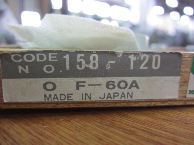 ミツトヨ OF-60A（158-120） その他測定ゲージ関連 の画像 2枚目