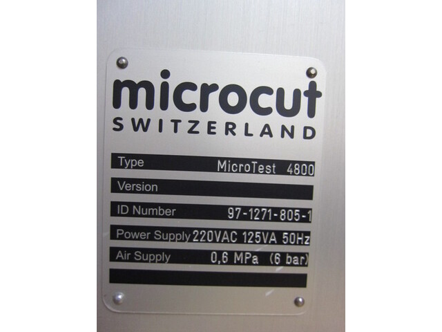 Micro Cut MicroTest4800 その他測定ゲージ関連 の画像 2枚目